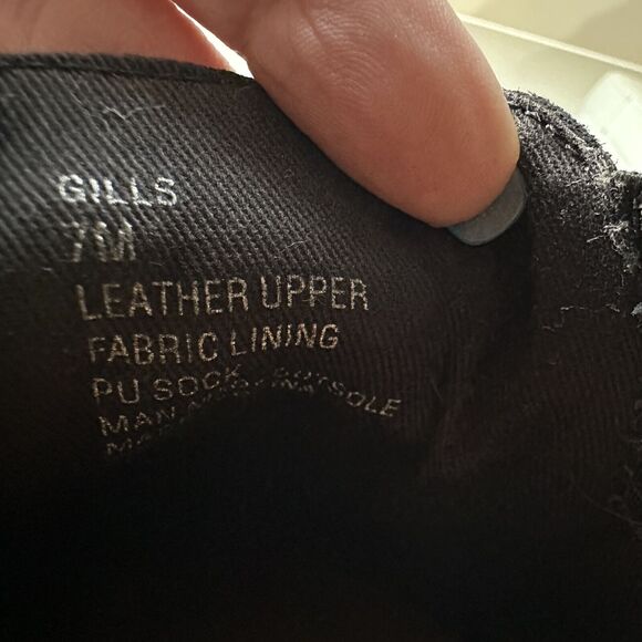 Steve Madden Womens Shoes Gills Casual Slip On Platform Loafer Black Suede 7M - Picture 8 of 8